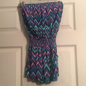 Delia’s romper with pockets!